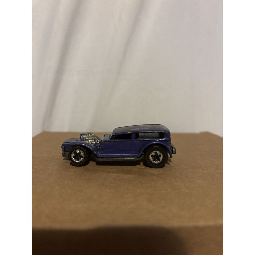 THE DEMON - Blue w/Dark Interior,  Vintage 30th Anniversary Hot Wheels REDLINE